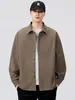 VIVA CAMELLO Camisa Casual de Estilo Primavera y Otoño para Hombre, Ligera, Holgada, Versátil, Chaqueta Camisa de Trabajo