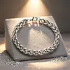 Pulseras Minimalistas Versátiles Europeas y Americanas de Venta Caliente Transfronteriza con Líneas Finamente Talladas, Joyería de Moda Retro de Nicho para Parejas, Venta Directa del Fabricante