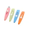 Cuchillo de Arte Mini Lindo Portátil para Abrir Cajas Express, Cuchillo para Abrir Paquetes, Cuchillo para Cortar Papel para Cuaderno de Estudiante, Llavero, Cuchillo de Arte