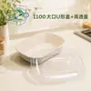 Caja de Embalaje Desechable para Comida Ligera, Grado Alimenticio, Biodegradable, Caja de Almuerzo Resistente a Altas Temperaturas, Bandeja de Pulpa para Barbacoa, Caja de Comida Compartimentada