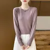 Camiseta base de cuello redondo con forro polar para mujer, ajuste slim para otoño e invierno, agradable para la piel, adelgazante, versátil, cálida, top interior de punto de manga larga