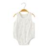 Bag Fart Clothes Classe A Newborn One-piece Hassel Sleeveless Baby Clothes Summer Burn Flower Baby Boys and Girls Summer Thin