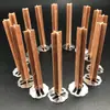 Suministro directo de fábrica de mechas de vela cruzadas, velas de aromaterapia, virutas de madera, mechas hechas a mano, mechas de madera para tazas de bricolaje.