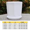 Vasos de Flores Octogonais para Varanda, Adequados para Rosas, Orquídeas e Outras Flores e Plantas Verdes, Feitos de Plástico de Resina Respirável, Atacado, Vasos de Flores Econômicos em Água e Respiráveis