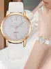 Relojes Nuevos para Mujer Transfronterizos, Sencillos y de Moda, Relojes de Cuarzo Casuales de Moda, Fabricantes de Comercio Exterior, Transmisión en Vivo, Dropshipping de una Pieza