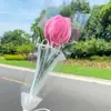 Buquê Acabado de Varetas Torcidas Rosa Tulipa Girassol para Aniversário de Namorada Atacado 520