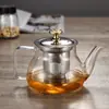 Bule de Vidro Bule Doméstico Bule para Ferver Escritório Bule com Filtro de Aço Inoxidável Chaleira