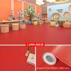 Cuero para piso de PVC rojo puro comercial engrosado resistente al desgaste piso anti-cemento extendido directamente hogar escenario protección ambiental pegamento para piso