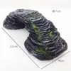Plataforma para Tomar el Sol de Tortuga Artesanía de Resina Puente de Piedra Acuario Paisajismo Decoración de Tanque de Tortugas Tortuga Acuática Tomar el Sol Suministros para Reptiles