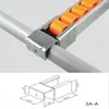 Conector de Tubo Lean Hastes de Fio Prateleiras Podem Ser Montados Livremente com Conectores Acessórios
