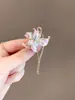 Temperamento Japonés y Coreano Sentido Avanzado Nenúfares Broche Ajustando Artístico Cheongsam Anti-deslizamiento Pin de Luz Flor Tridimensional Accesorios para Traje