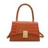 Bolso Cruzado Nuevo Primavera 2025 Bolso de Mano Popular de Este Año Patrón de Cocodrilo Moda Simple Estilo Occidental Costura Bolso de Hombro