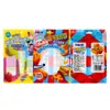 Bolsas Selladas por Detrás Personalizadas para Dulces de Chocolate con Cierre, Bolsas Planas Universales Recubiertas de Aluminio para Snacks, Bolsas Compuestas de Papel de Aluminio Selladas en el Medio