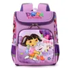 Mochila Transfronteiriça Urso Morango Mochila de Costas Duplas Redutora de Peso Integrada Casca Dura 3D Mochila Escolar de Jardim de Infância Bolsa Infantil