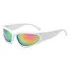 Nuevas Gafas de Sol Ciber Steampunk Transfronterizas Europeas y Americanas Deportivas Y2K Milenio Futuristas Anti-UV