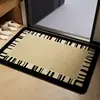 Alfombra de piso de bucle de seda estilo minimalista moderno al por mayor, alfombra de entrada de alta calidad, decoración de dormitorio para el hogar, alfombra de fácil cuidado