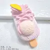 Novos Acessórios de Resina para Picolé de Frutas Pintados Cola de Creme Material para Grampo de Cabelo DIY Capa de Celular Pingente para Sapato com Furo