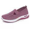 Sapatos Femininos Verão Novos Casuais Temu Fábrica Transfronteiriça Solado Macio Respirável Moda Sapatos de Mãe Tênis Feminino Dropshipping