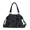 Bolsa de ombro retro com estampa de estrela de grande capacidade para atacado transfronteiriço, bolsa de mão da moda, bolsa de mão para o dia a dia