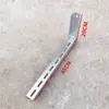 Soporte de ángulo para bandeja de cables soporte de tubería trípode de ángulo de acero soporte de pared para cables tubería de gas natural galvanizado engrosado