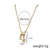 Colar com Pingente de Zircônia Estrela Floco de Neve Cristal de Gelo com Franjas Transfronteiriço Europeu e Americano em Aço Titânio Moda Feminina Luxo Leve Temperamento Corrente da Clavícula