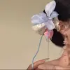 Pinza para el Cabello con Flores Marinas Estilo Nuevo 2026 para Mujer, Pinza Lateral de Alta Gama, Pinza para el Pelo Exquisita Estilo Vacaciones para Niña, Accesorio para el Cabello