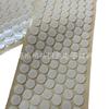 Junta de silicone cortada à matriz de fábrica antiderrapante absorvente de choque transparente autoadesiva com verso adesivo vedação de grau alimentício junta oca atacado