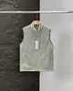 Colete esportivo de fleece para homens e mulheres, colete casual para atividades ao ar livre e corrida com gola alta, forrado com fleece e espessado. 13099