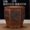Vaso Profissional para Orquídea Estilo Chinês Areia Roxa Vaso para Flor de Orquídea Clivia Cerâmica Extra Grande Grande Orquídea Metabo