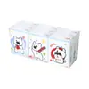 Paquete de Nueve Papel Higiénico de Dibujos Animados Color Sólido Paquete Pequeño Pañuelo de Papel para el Hogar Exterior Estudiantil Portátil Paquete Pequeño Papel Pañuelo
