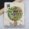 Ímã de Geladeira de Madeira Original Desenho Animado [Série Guizhou] Guizhou Guiyang apresentando as características únicas da Aldeia Miao Xijiang Qianhu