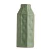 Shumen Jarrón Decorativo de Cerámica Vintage para Flores Secas Hidropónico Sala de Estar Arreglo Floral Pasillo Mueble de TV Lujo Ligero Decoración de Alta Gama