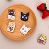 Insignia de Bolita Linda Estilo Japonés Broche de Dibujos Animados para Niños Accesorios para Bolsos Pequeño Regalo Pin de Parche Acrílico para Mujer
