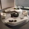 Sofá de Esquina No Convencional, Estilo Lujo Ligero, Adecuado para Oficinas de Ventas, Vestíbulos de Hoteles, Salones de Belleza, Oficinas, Áreas de Descanso para Negocios, Recepción y Áreas de Reuniones