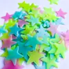 Pegatinas de Pared 3D de Estrella y Luna que Brillan en la Oscuridad para Habitación Infantil, Guardería, Decoración de Fiesta de Cumpleaños, Pegatinas de Pared Autoluminiscentes