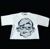 Camisetas Retro de Dibujos Animados de Manga Corta para Hombre Y2K Americanas Holgadas Casuales Góticas Punk de Talla Grande para Hombre Al por Mayor