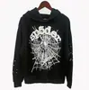 Blockbuster original de comercio exterior 450G chalecos acolchados de terciopelo para pastel sudadera con estampado de araña de espuma sudaderas Sp5der