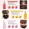 Sérum de Cuidado Capilar Leave-In de Vitamina OEM Transfronteiriço, Sérum Spray Nutritivo para Cabelos, Sérum Capilar Personalizado
