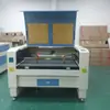 Máquina de corte a laser tecido couro 1610 cabeça dupla efeito duplo laser de dióxido de carbono CO2 máquina