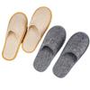 Pantuflas desechables de lino para hotel salón de belleza hogar hospitalidad lino grosor aumentado baño antideslizante mayoreo