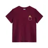 Camiseta de Manga Corta para Mujer Talla Grande, Nuevo Estilo de Verano de Moda, Elegante y Versátil, Corte Holgado, Adelgazante, Top Talla Grande