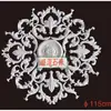 Luminária de gesso mosaico estilo francês, luminária de gesso mosaico decoração estilo europeu design de teto