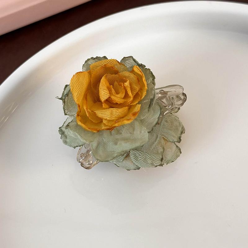 5黄绿花朵