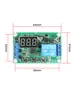 Módulo Detector de Corrente AC DC com Display Digital Chave de Alarme de Sobrecorrente Relé Dispositivo de Proteção contra Sobrecarga Parada de Motor