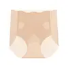 Pantaletas de Cintura Alta para Control de Abdomen para Mujer, Hechas de Seda de Morera con Entrepierna Antibacteriana, Seda Hielo Fresca, Moldeadoras y Levanta Glúteos, Tangas Triangulares Sin Costuras y Sin Marcas