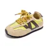 Zapatillas de entrenamiento alemanas de color block retro para niños y niñas, zapatillas casuales ligeras de primavera y otoño, zapatillas deportivas para correr al aire libre, zapatillas deportivas de moda para niños