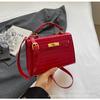 Bolso Kelly de Lujo Ligero de Moda con Patrón de Piedra, Bolso Cruzado Pequeño para Viajes Diarios para Mujer, Bolso de Mano y Bolso de Hombro Novedoso de Tendencia 2026
