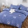 Conjunto de quatro peças de algodão A6L 100 capas de edredom lençol 4 conjunto de três peças dormitório estudantil engrossado quatro estações 3 cama