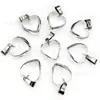 Venta Caliente Transfronteriza Colgante en Forma de Corazón de 16 mm Piedra de Cristal Rosa Natural Colgante de Corazón Accesorios para Collar de Corazón de Melocotón DIY