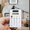 Mini Calculadora Solar Pequena de 8 Dígitos Silenciosa Super Pequena para Estudo Exame de Bolso